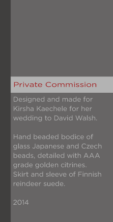 Kirsha Kaechele wedding dress